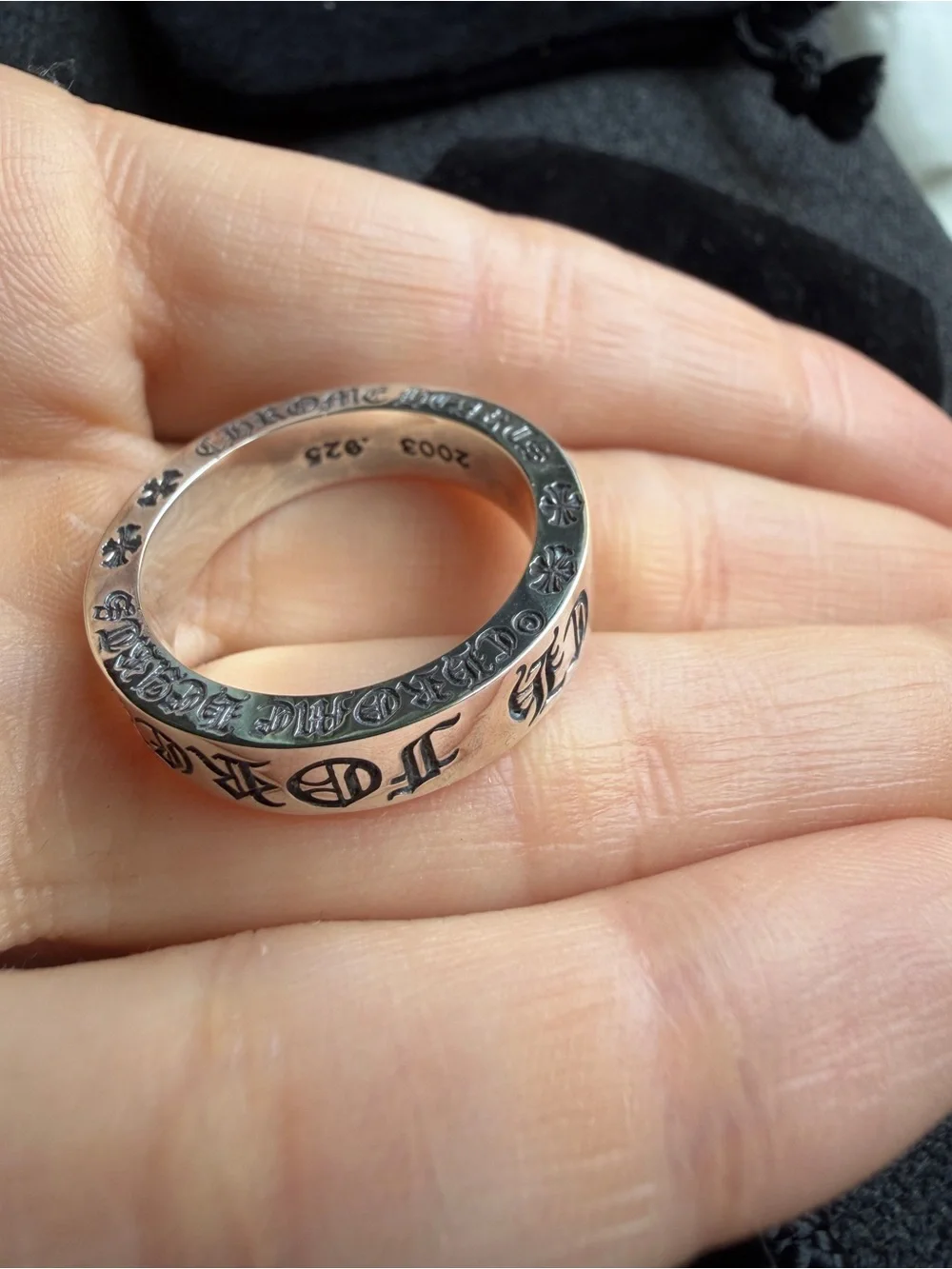 Chrome hearts forever ring